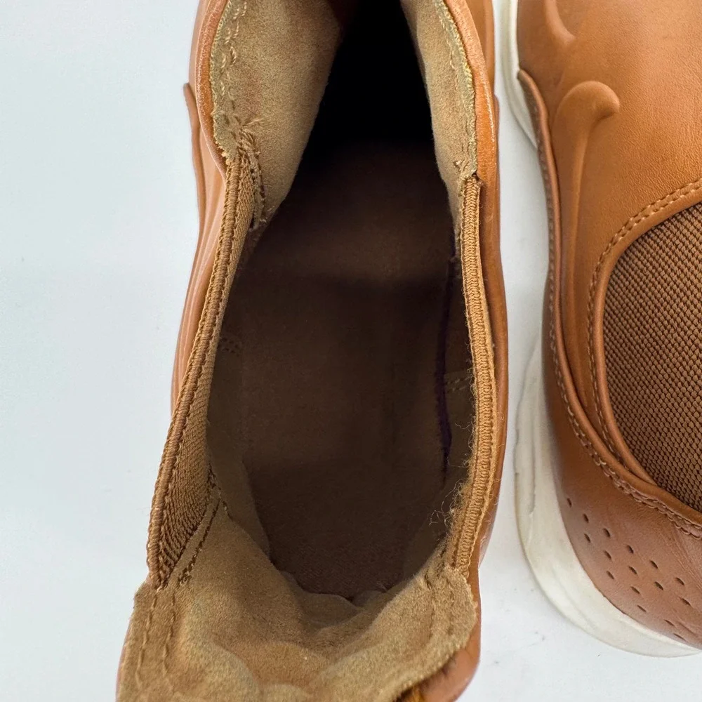 Nike Air Max‎ Thea Mid Chelsea Boots Womens 8 Brown Leather 859550-200